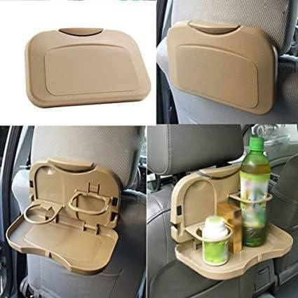 Portable Car Back Seat Cup Table Tray